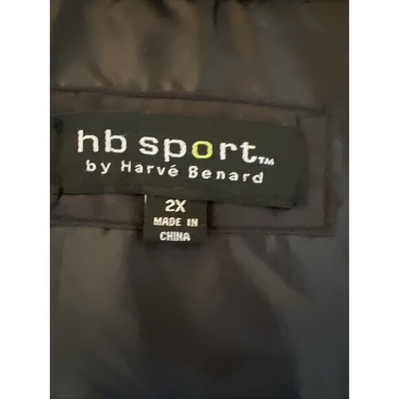 HB Sport by Harve Benard Women Black Quilted Vest 2XL - Picture 3 of 11
